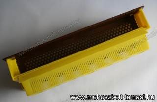 Külső virágporszedő - sárga-barna nagy