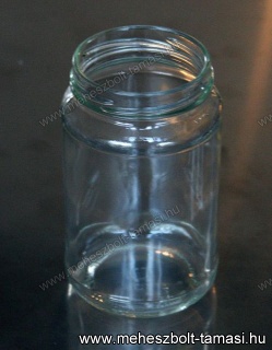 Facett üveg 220 ml Lapkával